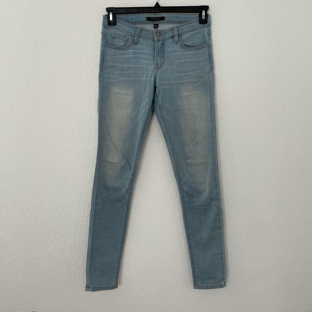 Flying Monkey Acid Washed Skinny Jeans